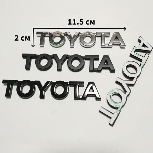 Toyota car emblem badge - 3d,