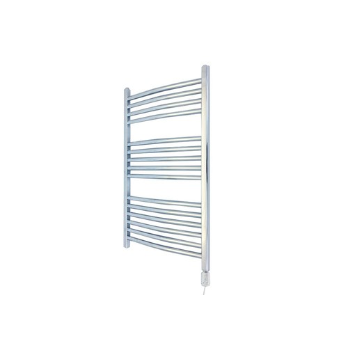 Curved chrome electric - curved, towel