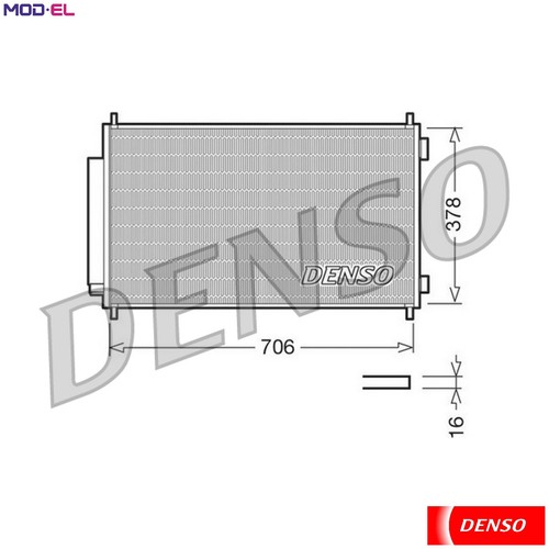 Condenser air conditioning - condenser,
