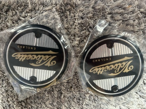 Vintage velocette tank - velocette, badge