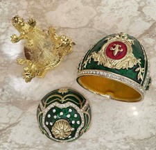 Luxurious Green Faberge egg