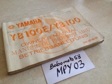 Yamaha YB100 YB100E 100 E