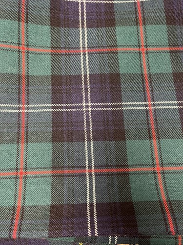 Modern urquhart tartan - modern, fabric