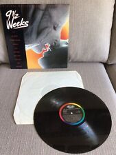 9 1/2 Weeks Movie Soundtrack 1986 Lp Original Vinyl Micky Rourke Kim Basinger