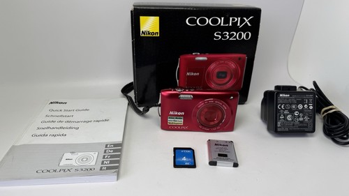 Nikon coolpix s3200 red - nikon,