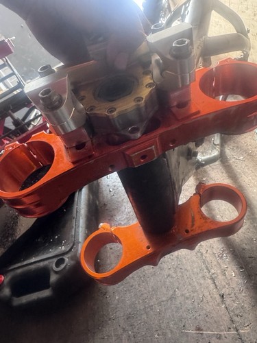 Ktm300 orange yokes - ktm300, xc