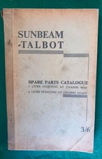Sunbeam - Talbot Spare Parts