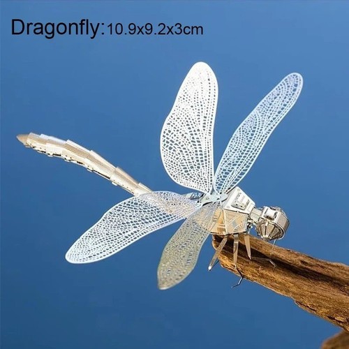 Metal dragonfly puzzle diy - puzzle,