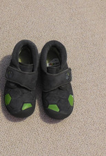 Boys Clarks Doodles Grey/Green
