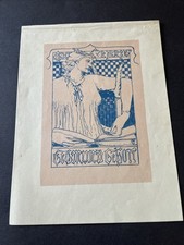 Ex Libris Lithograph by Fritz