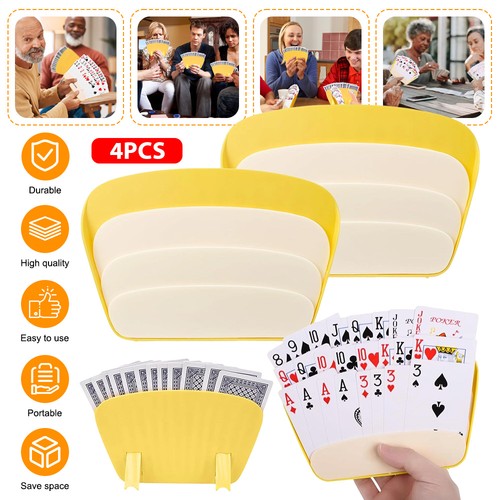 4pcs plastic playing card - plastic,