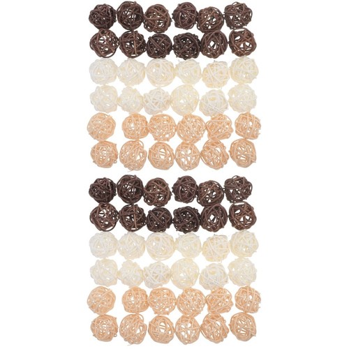 Reusable colorful rattan balls - rattan,