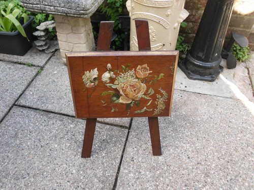 Vintage handpainted wooden - vintage,