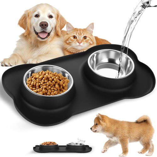 Small dog bowl set with - dog,
