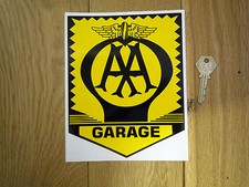 Garage old style sticker - old,