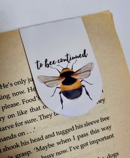 Bee Magnetic Bookmark | Stocking Filler | Gift | Book | Men | Women | Page Clip