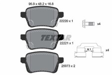 BRAKE PAD SET, DISC BRAKE FOR