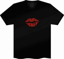 Sound Music New LED light up t shirt sound activated