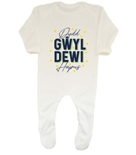 St Davids Day Baby Grow