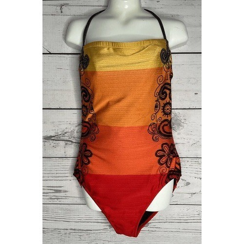Vtg gideon oberson - oberson, red/orange