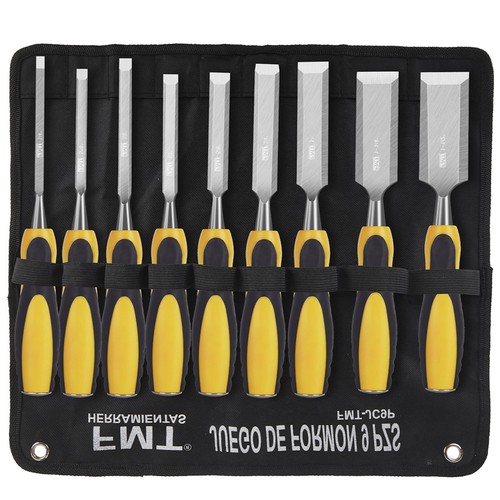 9pcs wood chisel set - wood, ~