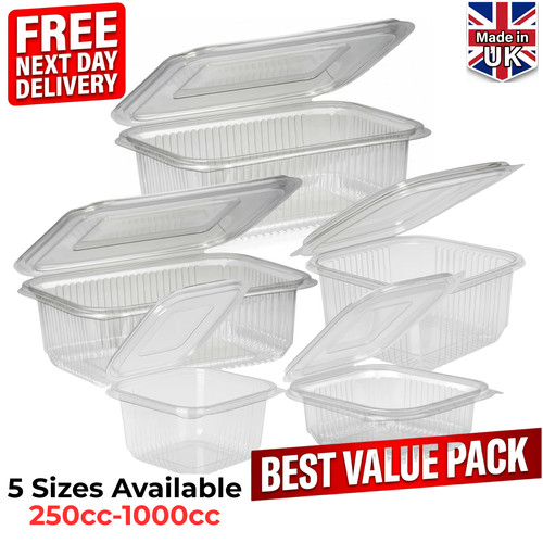 Reusable clear disposable food - clear,