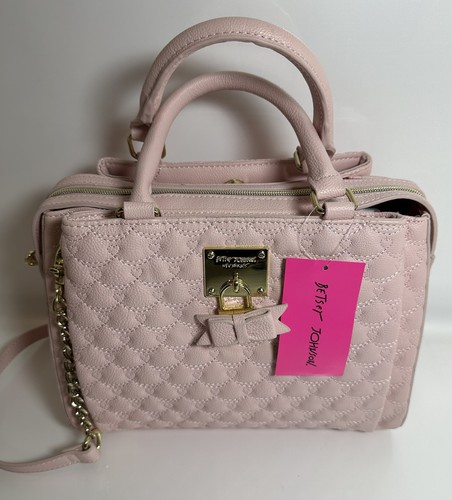 Betsey johnson satchel triple - betsey,