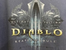 Vintage Diablo T-Shirt by Sols, size L,  Blue, Good Wearable condition.