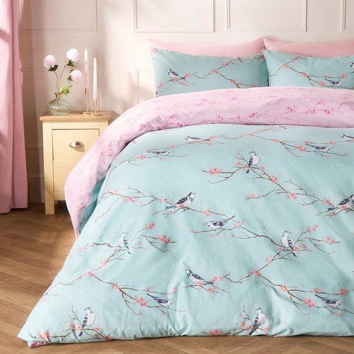 Ohs blossom bird quilt - quilt, cover