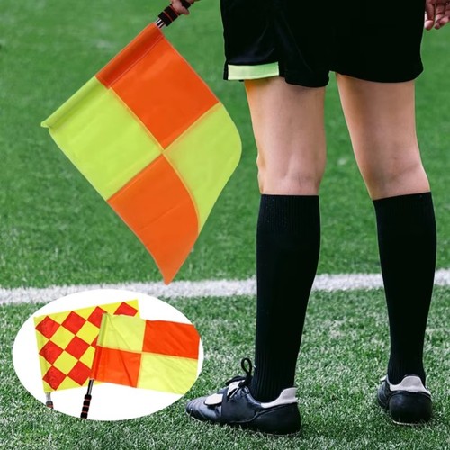 Multi color linesman - multi-color, flags