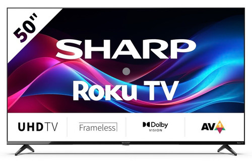 Sharp roku 50in led 2160p - sharp, tv