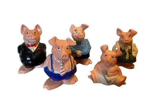 Vintage natwest piggy banks - vintage,
