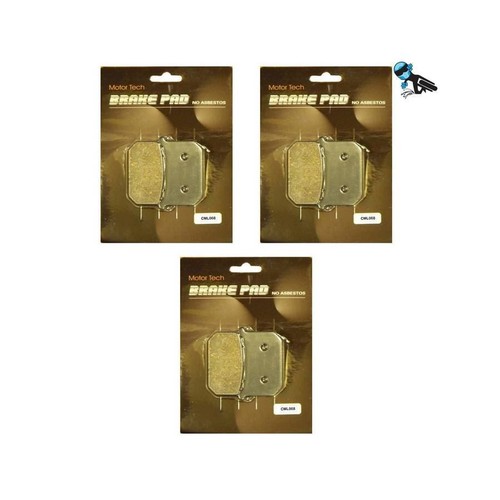 Front rear brake pads - brake,