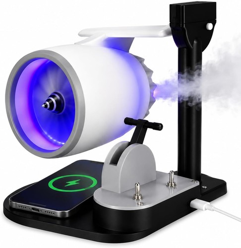 Jet engine desk fan phone - jet,