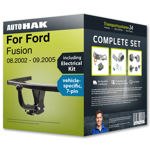 Towbar fixed for ford fusion - fixed,