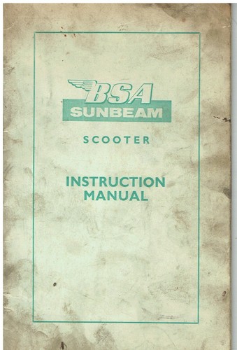 Bsa sunbeam b2 - b1,