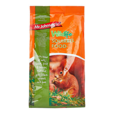 Mr Johnsons Squirrel Food Wildlife Wild Outdoor Small Animal Mixed 900g Bag