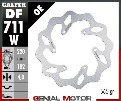 Galfer rear brake - rear, disc