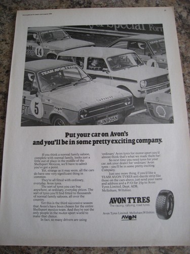 Avon tyres racing rallying - tyres,