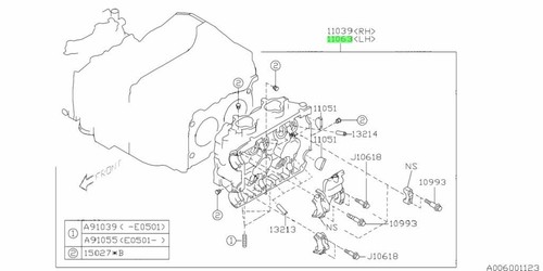 Head assembly cylinder left - assembly, cylinder,