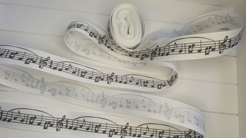 22mm wide music - music, ribbon