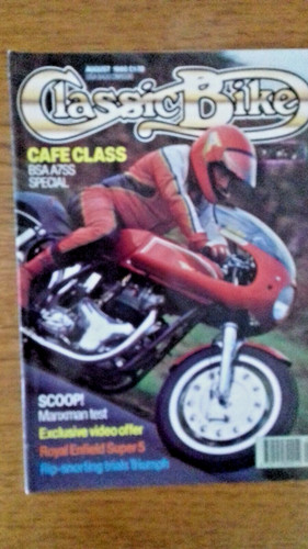 Classic bike magazine - bike, august