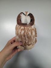 Wild Republic K&M International Soft Toy Cuddly Plush Owl Bird Stuffed Animal 6”