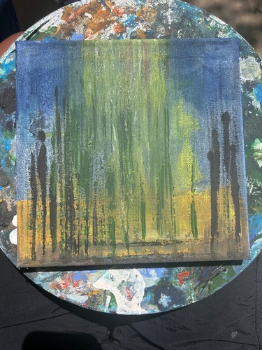 Acrylic painting
