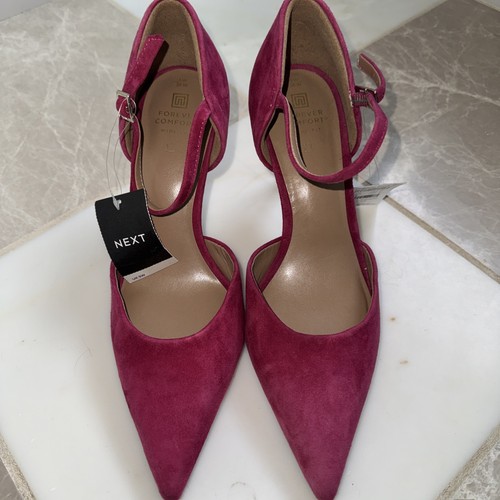 Next pink suede court - , shoes