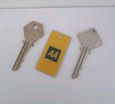 Vintage AA Keys Keyfob The A A Automobile Association Key Fob