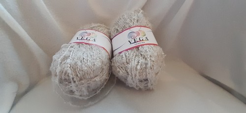 Two 100g balls beige - 100g,