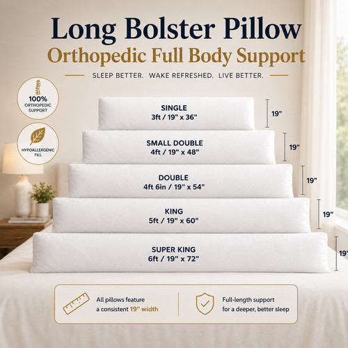 Full body support bolster - body,