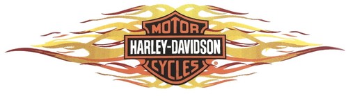 Harley davidson sticker bar - sticker, +