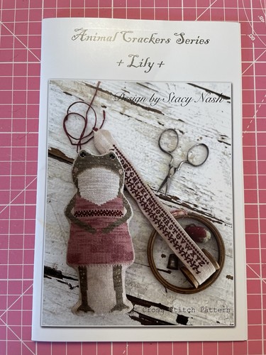 Lily cross stitch chart - stitch, by